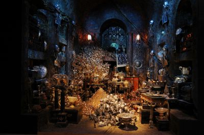 First sneak peek of the original Gringotts Wizarding Bank, the biggest expansion to date at Warner Bros. Studio Tour London â€“ The Making of Harry Potter, open 6th April
