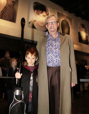 he millionth visitor to Warner Bros. Studio Tour London – The Making of Harry Potter was surprised by Mark Williams  when he arrived on December 8th 2012.  Benjamin from Dudley was presented with a Nimbus broomstick by the actor who played Mr Weasley.
