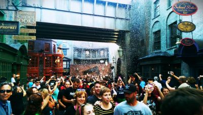 Diagon Alley Grand Opening 
(Thanks to Universal)
