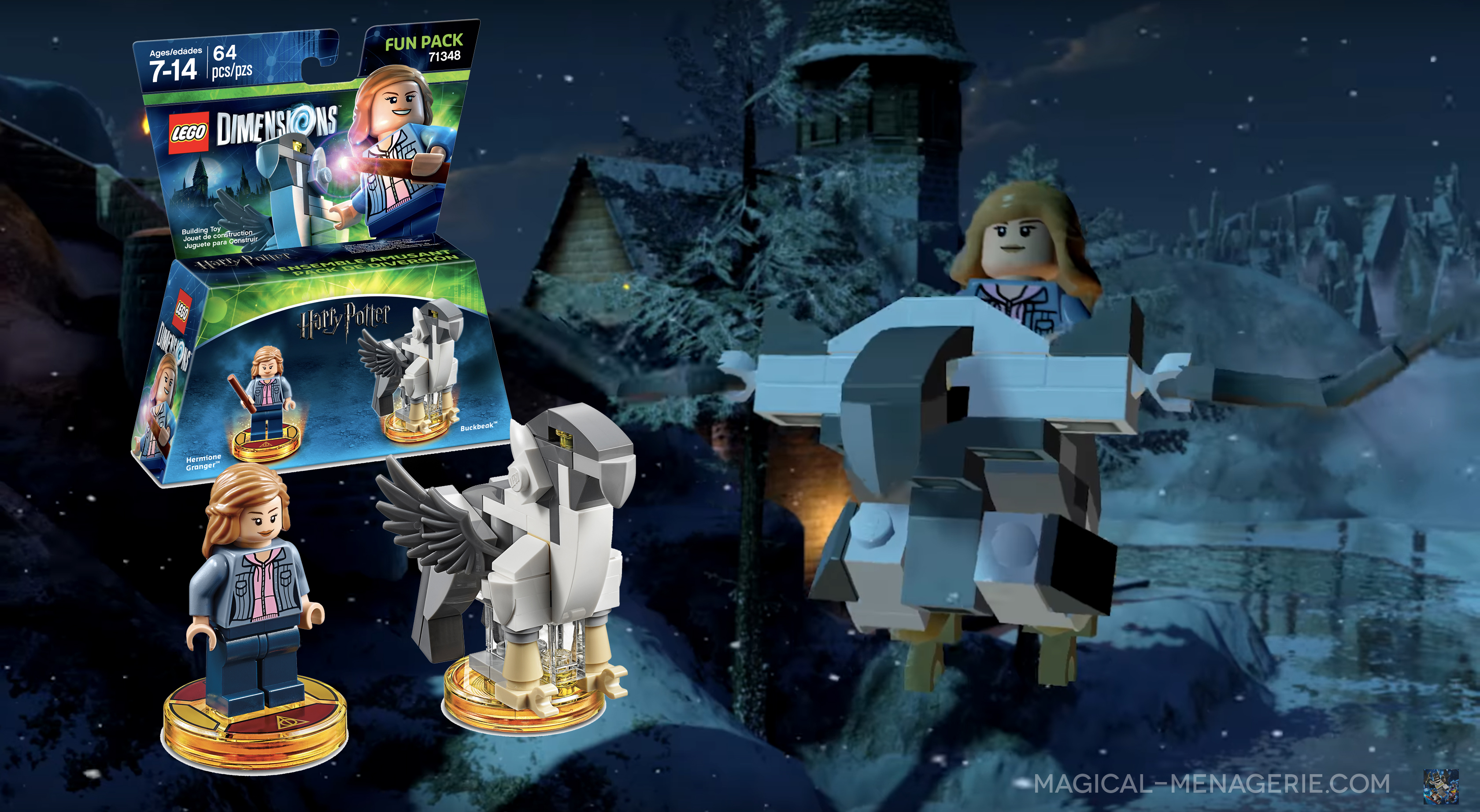 Unboxing: LEGO Dimensions Harry Fun Featuring Hermione & Buckbeak - Magical-Menagerie.com