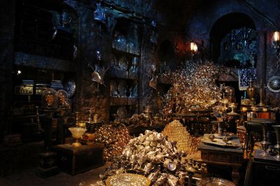 First sneak peek of the original Gringotts Wizarding Bank, the biggest expansion to date at Warner Bros. Studio Tour London – The Making of Harry Potter, open 6th April
